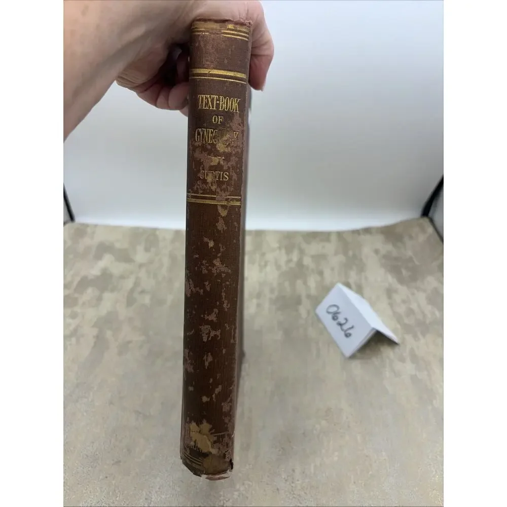 TEXTBOOK OF GYNECOLOGY 2nd Edition of 1931 By Arthur Hale Curtis